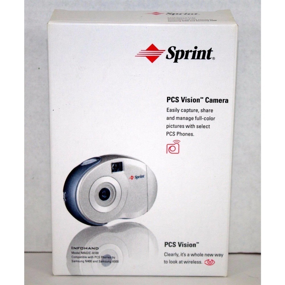 Sprint PCS‎ Vision Camera InfoHand Model Magic A100 Compatible with Samsung